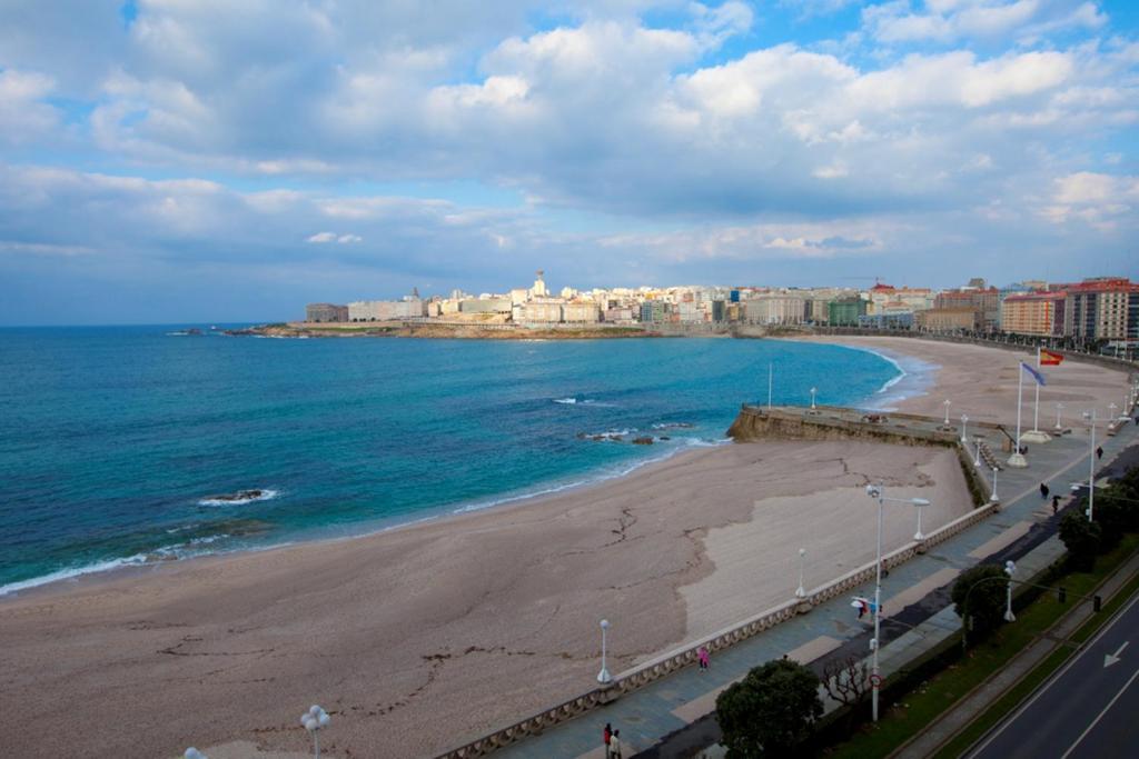 Hotel Riazor La Coruña Esterno foto