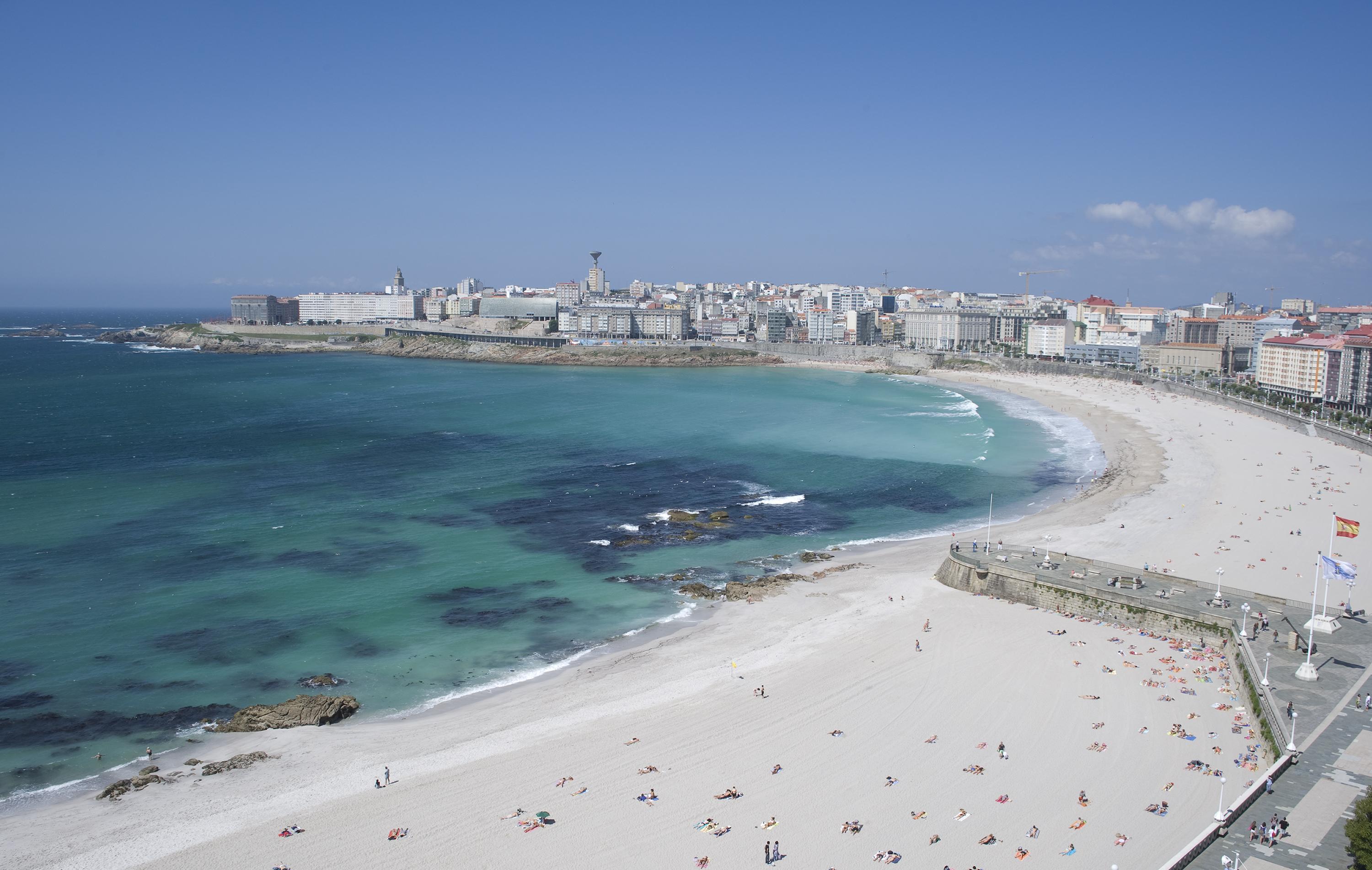 Hotel Riazor La Coruña Esterno foto