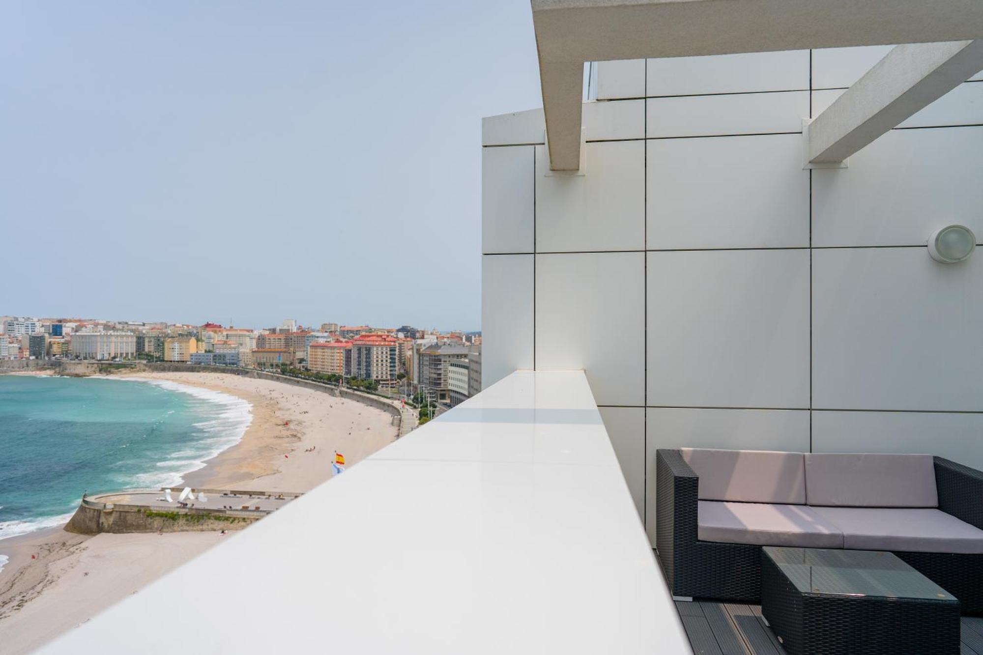 Hotel Riazor La Coruña Esterno foto