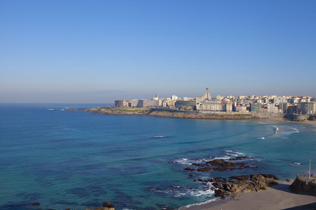 Hotel Riazor La Coruña Esterno foto